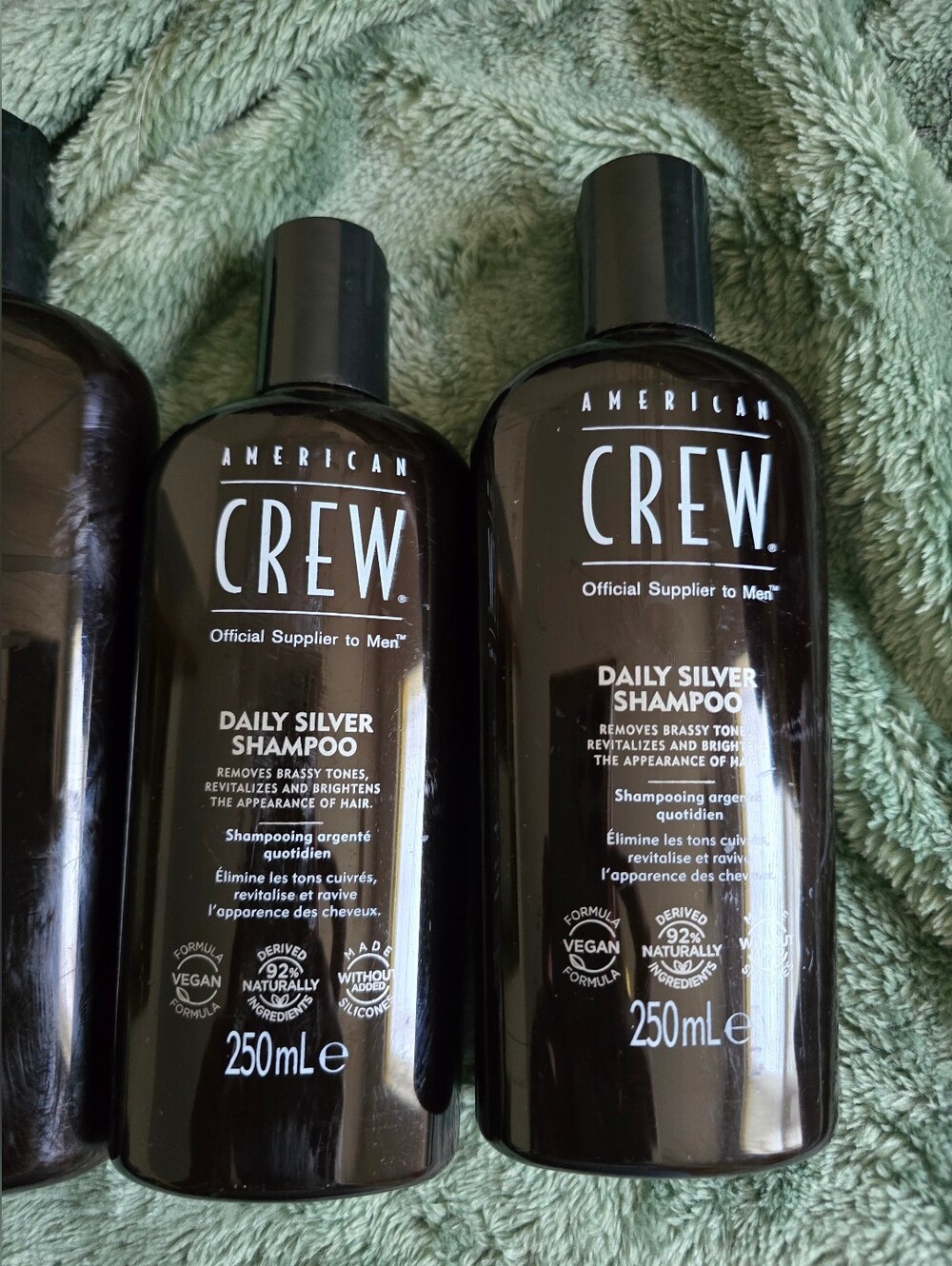 American Crew 4Bundle Of: 3 In 1 (15.2) And Daily Silver Shampoos (250ml) Mens - Picture 3 of 7